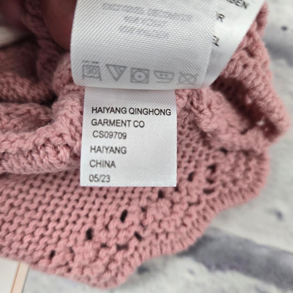 NWT Cupcakes and Cashmere Pink Knit Dress White Tights Bunny Lovey 6 to 9 months - Picture 14 of 16